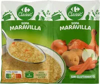 Mängden socker i Sopa maravilla