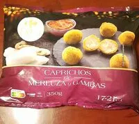 Mängden socker i Caprichos de merluza y gamba
