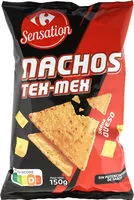 Mängden socker i Nachos tex mex sabor queso