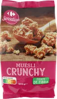 Mängden socker i Muesly crunchy