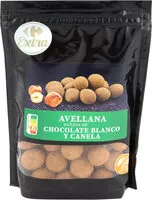 Mängden socker i Avellana bañada choco blanco y canela