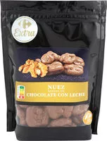 Mängden socker i Nuez bañada choco leche