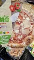 Mängden socker i Pizza 4 quesos bio