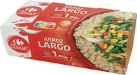 Mängden socker i Vasitos arroz largo