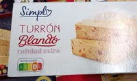 Mängden socker i Turrón Blando