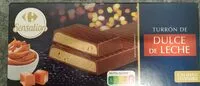 Mängden socker i Turrón de dulce de leche