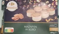 Mängden socker i Mazapan de soto
