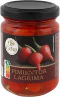 Mängden socker i Pimiento lágrima rojo