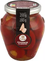 Mängden socker i Peperoncini