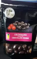 Mängden socker i Arándano bañado en chocolate negro