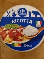 Mängden socker i Ricotta