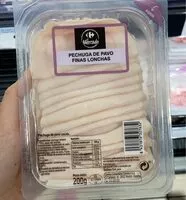 Mängden socker i Pechuga de Pavo finas lonchas