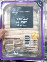 Mängden socker i Pechuga pavo