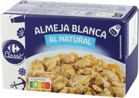 Mängden socker i Almeja blanca al natural