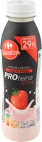 Mängden socker i Yogur líquido sabor fresa proteína