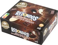 Mängden socker i Redondos sabor vainilla recubiertos de chocolate