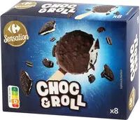 Mängden socker i Helado choc and roll