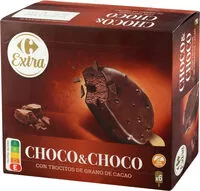 Mängden socker i Choco&choco con trocitos de grano de cacao