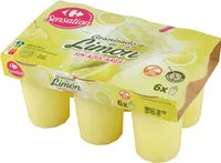 Mängden socker i Granizado de limón sin azúcares X6