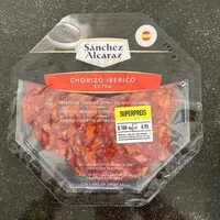 Mängden socker i Chorizo Iberico Extra