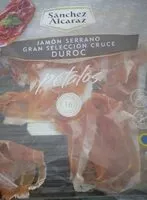 Mängden socker i Pétalos de jamón serrano
