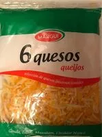 Mängden socker i 6 quesos