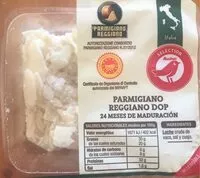 Mängden socker i Parmigiano Reggiano Dop