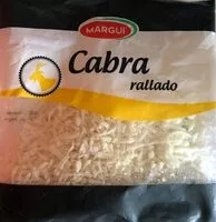 Mängden socker i Queso de cabra rallado