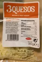 Mängden socker i 3 Quesos