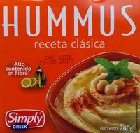 Mängden socker i Hummus Receta clásica