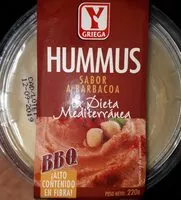 Mängden socker i Hummus sabor barbacoa