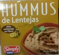 Mängden socker i Hummus de lentejas