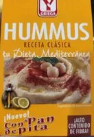 Mängden socker i Hummus receta clásica