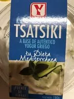 Mängden socker i Tsatsiki salsa fresca a base de yogur griego y pepino tarrina