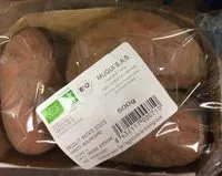 Mängden socker i Patates douces