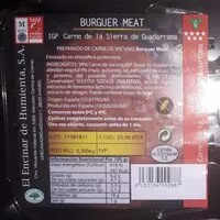 Mängden socker i Hamburguesas