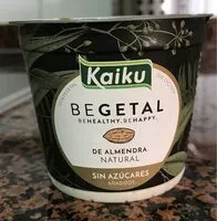 Mängden socker i BEGETAL de almendra natural