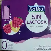 Mängden socker i Sin lactosa yogur frambuesa