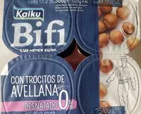 Mängden socker i Bifi con trocitos avellana