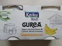 Mängden socker i Kaiku Gurea sabor Plátano