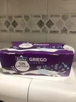 Mängden socker i Sin lactosa yogur griego ligero