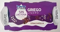 Mängden socker i Sin lactosa griego ligero stracciatella
