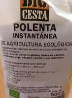 Mängden socker i Polenta instantánea