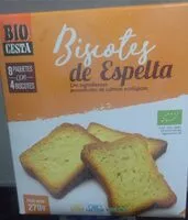 Mängden socker i Biscotes de espelta