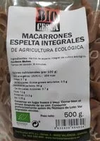 Mängden socker i Macarrones integrales