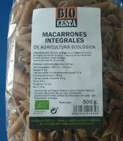 Mängden socker i Macarrones integrales