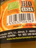 Mängden socker i Mermelada de naranja