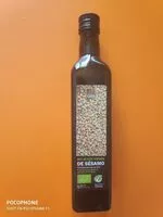 Mängden socker i Bio Aceite Virgen de Sésamo