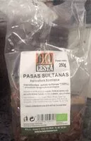 Mängden socker i Pasas sultanas