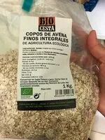 Mängden socker i Copos de avena finos integrales